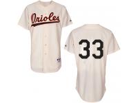 Cream Eddie Murray Men #33 Majestic MLB Baltimore Orioles 1954 Turn Back The Clock Jersey