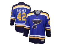 David Backes St. Louis Blues Reebok Preschool Replica Player Jersey - Royal