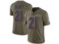 DeShon Elliott Baltimore Ravens Youth Limited Salute to Service Nike Jersey - Green