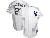 Don Mattingly New York Yankees #23 Cooperstown Collection Throwback Jersey - White Pinstripe