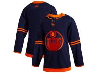 Edmonton Oilers adidas Alternate Youth Jersey - Navy