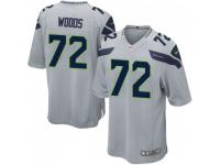 Game Men's Al Woods Seattle Seahawks Nike Alternate Jersey - Gray