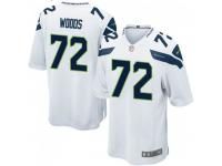 Game Men's Al Woods Seattle Seahawks Nike Jersey - White