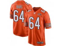 Game Men's Alex Bars Chicago Bears Nike 100th Season Jersey - Orange