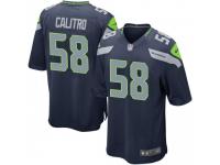 Game Men's Austin Calitro Seattle Seahawks Nike Team Color Jersey - Navy