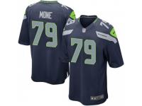 Game Men's Bryan Mone Seattle Seahawks Nike Team Color Jersey - Navy