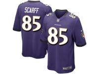 Game Men's Charles Scarff Baltimore Ravens Nike Team Color Jersey - Purple