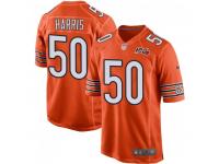 Game Men's Chuck Harris Chicago Bears Nike 100th Season Jersey - Orange