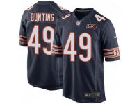 Game Men's Ian Bunting Chicago Bears Nike 100th Season Jersey - Navy