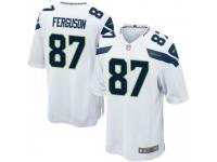 Game Men's Jazz Ferguson Seattle Seahawks Nike Jersey - White