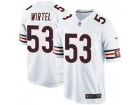 Game Men's John Wirtel Chicago Bears Nike 100th Season Jersey - White