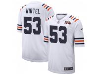 Game Men's John Wirtel Chicago Bears Nike Alternate Classic 100th Season Jersey - White