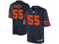Game Men's Josh Woods Chicago Bears Nike Alternate Jersey - Navy Blue