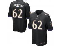 Game Men's Marcus Applefield Baltimore Ravens Nike Jersey - Black