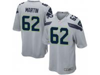 Game Men's Marcus Martin Seattle Seahawks Nike Alternate Jersey - Gray