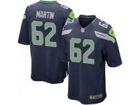 Game Men's Marcus Martin Seattle Seahawks Nike Team Color Jersey - Navy