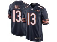 Game Men's Marvin Hall Chicago Bears Nike 100th Season Jersey - Navy
