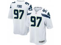 Game Men's Poona Ford Seattle Seahawks Nike Jersey - White