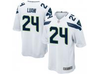 Game Men's Shalom Luani Seattle Seahawks Nike Jersey - White