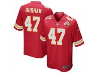 Game Men's Step Durham Kansas City Chiefs Nike Team Color Jersey - Red