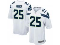 Game Men's Travis Homer Seattle Seahawks Nike Jersey - White