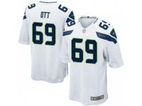 Game Men's Tyler Ott Seattle Seahawks Nike Jersey - White