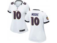 Game Women's Chris Moore Baltimore Ravens Nike Jersey - White