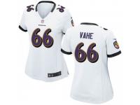 Game Women's Patrick Vahe Baltimore Ravens Nike Jersey - White