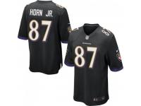 Game Youth Joe Horn Jr. Baltimore Ravens Nike Jersey - Black