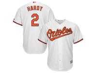 J.J. Hardy Baltimore Orioles Majestic 2015 Cool Base Player Jersey - White