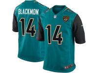 Jacksonville Jaguars Justin Blackmon Youth Home Jersey - Teal Green Nike NFL #14 Game