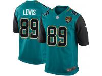 Jacksonville Jaguars Marcedes Lewis Youth Home Jersey - Teal Green Nike NFL #89 Game