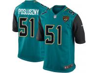 Jacksonville Jaguars Paul Posluszny Youth Home Jersey - Teal Green Nike NFL #51 Game