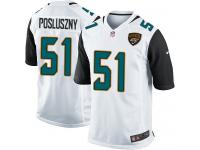 Jacksonville Jaguars Paul Posluszny Youth Road Jersey - White Nike NFL #51 Game