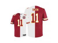 Kansas City Chiefs Alex Smith Women's Jersey - Team/Road Two Tone Nike NFL #11 Game