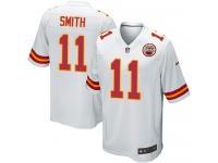 Kansas City Chiefs Alex Smith Youth Road Jersey - White Nike NFL #11 Game