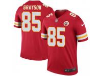 Legend Vapor Untouchable Men's Davon Grayson Kansas City Chiefs Nike Color Rush Jersey - Red