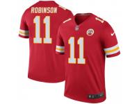 Legend Vapor Untouchable Men's Demarcus Robinson Kansas City Chiefs Nike Color Rush Jersey - Red