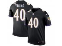 Legend Vapor Untouchable Men's Kenny Young Baltimore Ravens Nike Jersey - Black