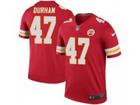 Legend Vapor Untouchable Men's Step Durham Kansas City Chiefs Nike Color Rush Jersey - Red