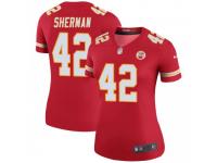 Legend Vapor Untouchable Women's Anthony Sherman Kansas City Chiefs Nike Color Rush Jersey - Red