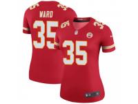 Legend Vapor Untouchable Women's Charvarius Ward Kansas City Chiefs Nike Color Rush Jersey - Red