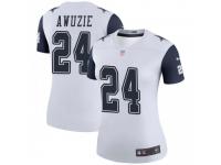 Legend Vapor Untouchable Women's Chidobe Awuzie Dallas Cowboys Nike Color Rush Jersey - White