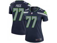 Legend Vapor Untouchable Women's Ethan Pocic Seattle Seahawks Nike Jersey - Navy