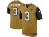 Legend Vapor Untouchable Youth Brad Nortman Jacksonville Jaguars Nike Color Rush Bold Jersey - Gold