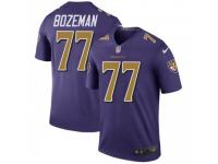 Legend Vapor Untouchable Youth Bradley Bozeman Baltimore Ravens Nike Color Rush Jersey - Purple