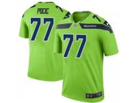 Legend Vapor Untouchable Youth Ethan Pocic Seattle Seahawks Nike Color Rush Neon Jersey - Green