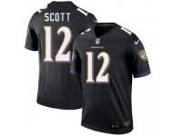 Legend Vapor Untouchable Youth Jaleel Scott Baltimore Ravens Nike Jersey - Black