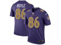 Legend Vapor Untouchable Youth Nick Boyle Baltimore Ravens Nike Color Rush Jersey - Purple
