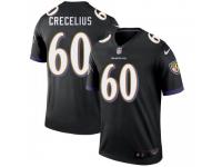 Legend Vapor Untouchable Youth Randin Crecelius Baltimore Ravens Nike Jersey - Black